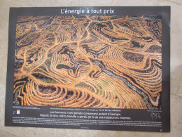 AFFICHE POSTER SCOLAIRE PHOTO YANN ARTHUS-BERTRAND 58 X 78 Cm L'énergie à Tout Prix - Hedendaagse Kunst