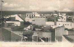 MAROC - Casablanca - Vue De Quelques Terasses - Carte Postale Ancienne - Casablanca