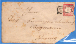 Allemagne Reich 1872 Lettre De Königsbrück (G23011) - Cartas & Documentos