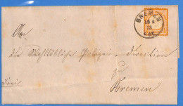 Allemagne Reich 1873 Lettre De Bremen (G23017) - Lettres & Documents