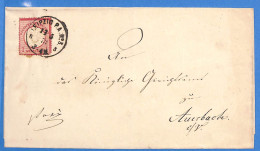 Allemagne Reich 1873 Lettre De Leipzig (G23037) - Cartas & Documentos