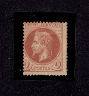 N°26A TI X PLI - 1863-1870 Napoléon III Lauré