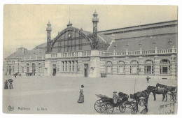 MALINES -- La Gare ( Attelage ) - Mechelen