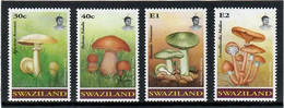 Swaziland  1994 .  Mushrooms . 4v. Michel # 636-39 - Swaziland (1968-...)