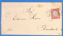 Allemagne Reich 1872 Lettre De Mulheim (G23049) - Storia Postale