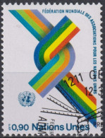 1976 UNO Genf ° Mi:NT-GE 56, Yt:NT-GE 57, Zum:NT-GE 57, Weltverband Der Gesellschaft Für Die UNO - Oblitérés