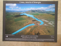 AFFICHE POSTER SCOLAIRE PHOTO YANN ARTHUS-BERTRAND 58 X 78 Cm L'eau, Source D'énergie - Contemporary Art