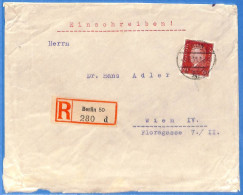 Allemagne Reich 1931 Lettre Einschreiben De Berlin (G23060) - Storia Postale