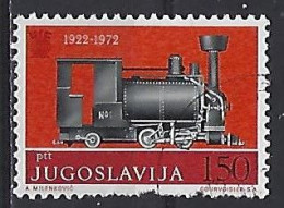 Yugoslavia 1972  50 Jahre Eisenbahnverband (o) Mi.1469 - Oblitérés
