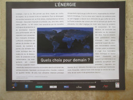 AFFICHE POSTER SCOLAIRE PHOTO YANN ARTHUS-BERTRAND 58 X 78 Cm L'énergie - Zeitgenössische Kunst