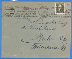 Allemagne Reich 1928 Lettre De Stuttgart (G23069) - Storia Postale