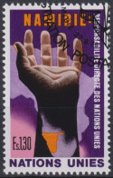 1975 UNO Genf ° Mi:NT-GE 53, Yt:NT-GE 53, Zum:NT-GE 54, Namibia, Geöffnete Hand über Afrika - Used Stamps