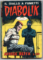 Diabolik  (Astorina 1965)"anno 2° Serie N.  10 - Diabolik