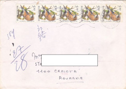 BIRD, STAMPS ON COVER, 1996, BELGIUM - Covers & Documents
