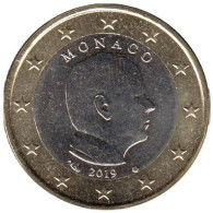 MO10019.1 - MONACO - 1 Euro - 2019 - Monaco