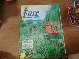 132 //  MAGAZINE EURE INTER 1993 / LES PLUS BELLES BALADES DE L'EURE / LE GUIDE PRATIQUE DES LIEUX A VISITER ... - Toerisme En Regio's