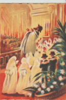Cpsm 10x15.JUDAÏCA Edit BARRE-DAYEZ N° 1462A  Illustr. SEEBERGER "Le Mérite Des Femmes Pieuses Amène Le Salut Du Monde" - Judaika