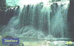 Brazil:Brasil:Used Phonecard, Telefonica, 30 Units, Rio Mimiso Waterfall, 1999 - Landschaften