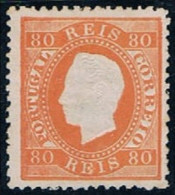 Portugal, 1870/6, # 42 Dent. 12 1/2, MNG - Neufs