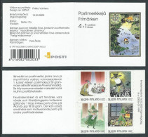 Finland Finnland Finlande 2000 Moomins Tove Jansson Posti Set Of 4 Stamps In Booklet Mint - Booklets