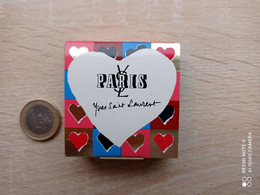 SAINT LAURENT YVES - PARIS -    PARFUM SOLIDE / CONCRETE  - 2 G - Miniatures Womens' Fragrances (in Box)