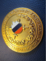 Médaille / Inspektorat Republike Slovenije Za Obrambo/ MORS/Avec Couleurs Slovènes/Date à Déterminer    MED475 - Frankreich