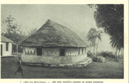 CPA - Iles Wallis - Lano - Une Case Indigène Servant De Grand Séminaire - Wallis Und Futuna