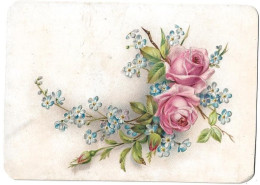 Decoupis Gaufré Fleur Année 1900 - Flowers