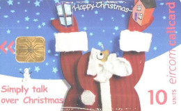 Ireland:Used Phonecard, Eircom, 10 Units, Santa Claus - Noel