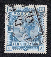 GREAT BRITAIN 1883 10 SHILLING ULTRAMARINE STAMP - Used Stamps