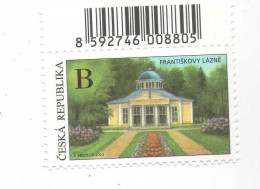 Year 2023 - Spa Frantiskovy Lazne (Franzensbad), 1 Stamp With Barcode In Edge, MNH - Ungebraucht