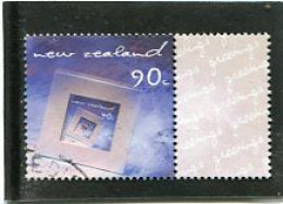 NEW ZEALAND - 2001  90c  GREETINGS  PHOTOFRAME  FINE  USED - Oblitérés