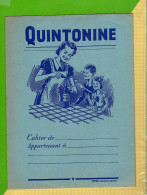 PROTEGE CAHIER  : Pharmacie QUINTONINE Donne Bonne Mine - Protège-cahiers