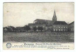 Herseaux  Herseeuw Couvent St-Charles Borromée  1931 - Moeskroen