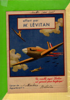 PROTEGE CAHIER Ancien  : Offert Par M LEVITAN  AVIONS - Book Covers