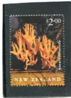 NEW ZEALAND - 2002  2$  FUNGI  FINE  USED - Usados