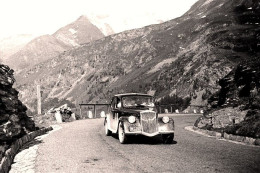 Lancia Aprilia - Karl Hirsch - Le Vanqueur Rallye  Autriche Alpine 1950  - 15x10cms PHOTO - Rallyes