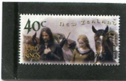 NEW ZEALAND - 2002  40c  LORD OF THE RINGS  FINE  USED - Gebruikt