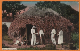 ANTILLES Native Hut , St. Lucia - Sainte-Lucie