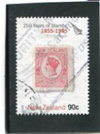 NEW ZEALAND - 2005  90c  STAMP ANNIVERSARY 1st  FINE  USED - Usati
