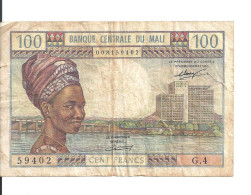 MALI 100 FRANCS ND1972-73 VF P 11 - Mali