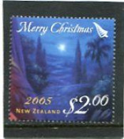 NEW ZEALAND - 2005  2$ CHRISTMAS  FINE  USED - Oblitérés