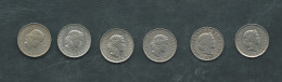 SUISSE - Lot De 6 Pieces De 5 Rappens ( Cents )   - Année  1957, 1975, 1940, 1968, 1967, 1962  - Laupi172 - Autres & Non Classés