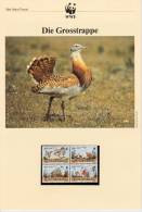 WWF - 158,09 - € 2,95 - D' Timbres Xx Avec Fascicules All-PFN - 10-3-1994 -  - Great Bustard - Hungary 1169210 - Other & Unclassified