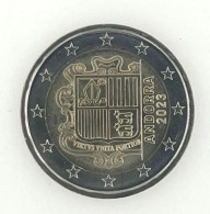 Andorra 2023   2 Euro  UNC Uit De Rol - UNC Du Rouleaux   Leverbaar - Livrable !! - Andorra