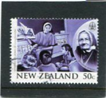NEW ZEALAND - 2007  50c  RUGBY  SUZANNE AUBERT  FINE  USED - Gebruikt