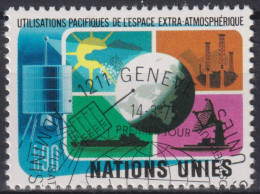 1975 UNO Genf ° Mi:NT-GE 47, Yt:NT-GE 47, Zum:NT-GE 47, Friedliche Nutzung Des Weltraums - Gebruikt