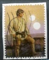 VERINIGTE STAATEN ETATS UNIS USA 2007 STAR WARS LUKE SKYWALKER 41¢ USED ON PAPER  SC 4143E YT 3913 MI 4216 SG MS4712E - Gebruikt