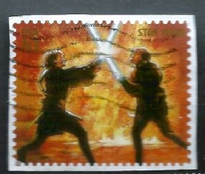 VERINIGTE STAATEN ETATS UNIS USA 2007 STAR WARS ANAKIN SKYWALKER/OBI-WAN KENOBI PAPER SC 4143D YT 3912 MI 4215 SG MS4712 - Used Stamps