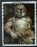 VERINIGTE STAATEN ETATS UNIS USA 2007 STAR WARS BOBA FETT 41¢ USED ON PAPER  SC 4143J YT 3918 MI 4221 SG MS4712J - Gebruikt